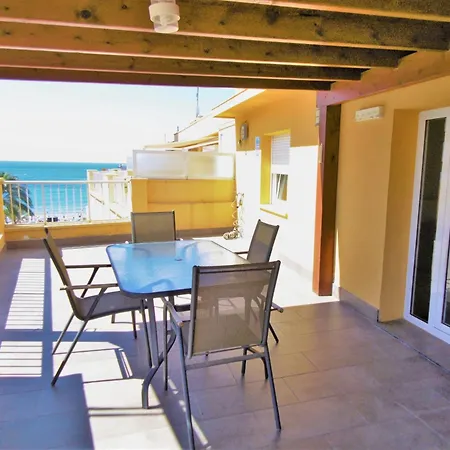 Atico Ancla Penthouse Levante Lägenhet *