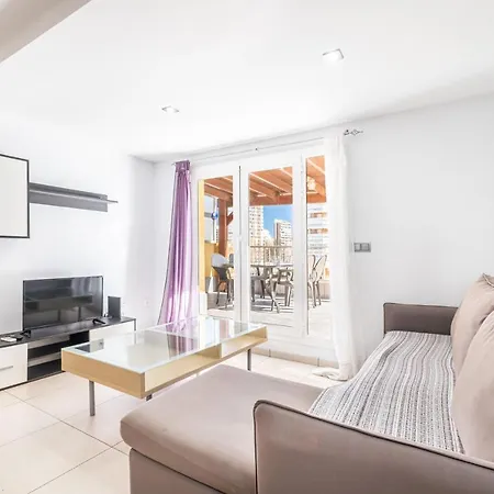 Atico Ancla Penthouse Levante アパート *